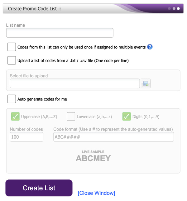 create coupon code list.jpeg